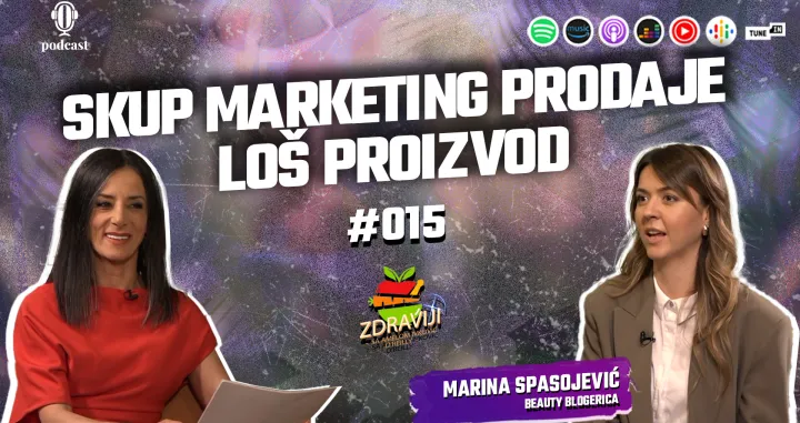 Zdraviji sa Amelom Ivković O'Reilly: Marina Spasojević nam govori kako se uopće počela zanimati za prirodnu kozmetiku/