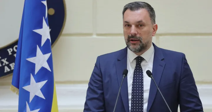 Mvp BiH - Antonio Tajani i Alexander Schallenberg, &scaron;efovi diplomatija Italije i Austrije i Elmedin Konaković/Senad Gubelić