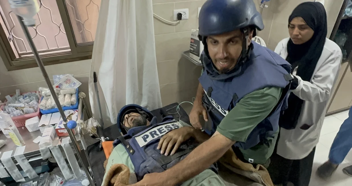 Napadnuti novinari u Gazi/Anadolija