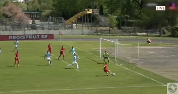 Mešinović je upisao asistenciju