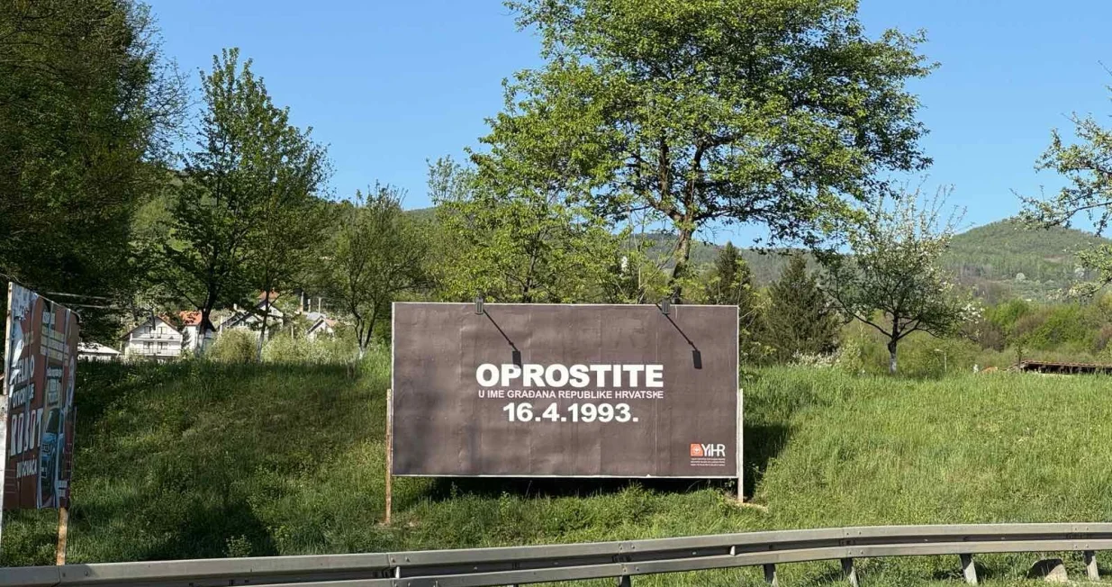 Bilbord Inicijative mladih za ljudska prava Hrvatske/