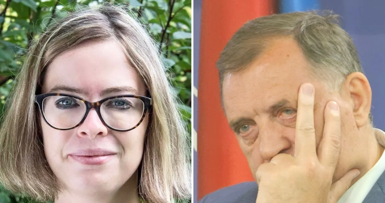 Federica Woelk i Milorad Dodik/Namik Šahinpašić