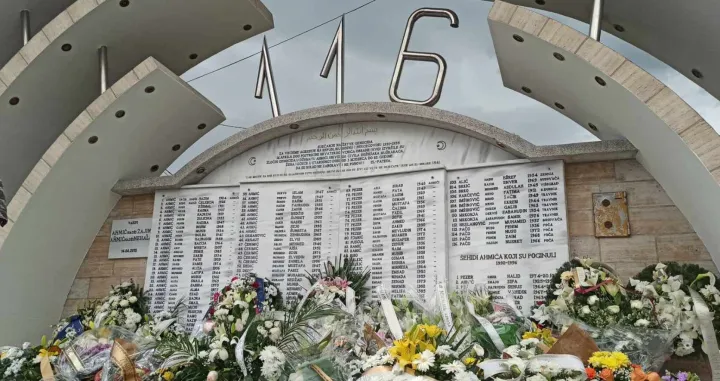 Šehidsko obilježje Ahmići, odavanje počasti, masakr u Ahmićima 32. godišnjica/Muhamed Tunović/