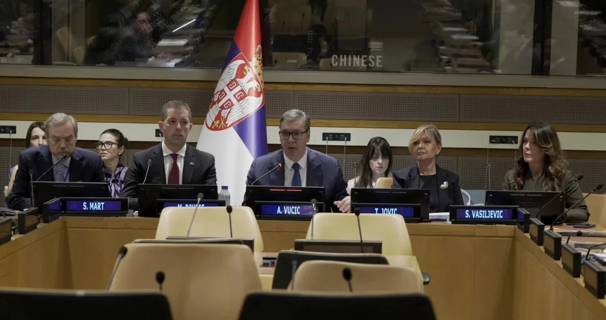 Aleksandar Vučić u UN/