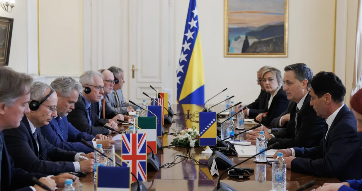 Sastanak je održan na Bećirovićev poziv/Predsjedništvo BiH/