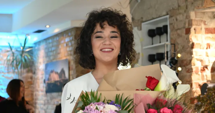 Esma Numanović i Damir Imamović na promociji albuma ''Blista''/Andrej Bjelosh