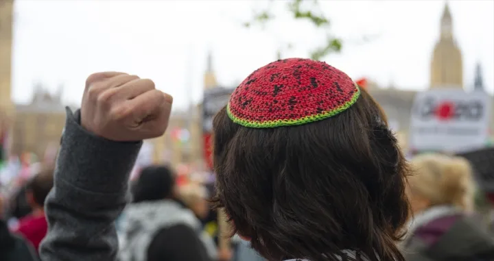 Propalestinski protesti u Londonu/Anadolija