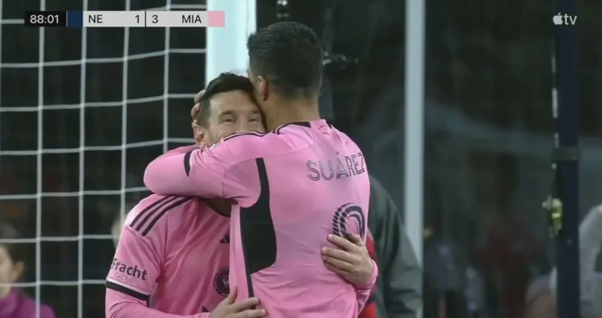 Luis Suarez Lionel Messi 