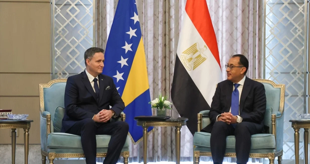 Denis Bećirović u Kairu/Anadolija/