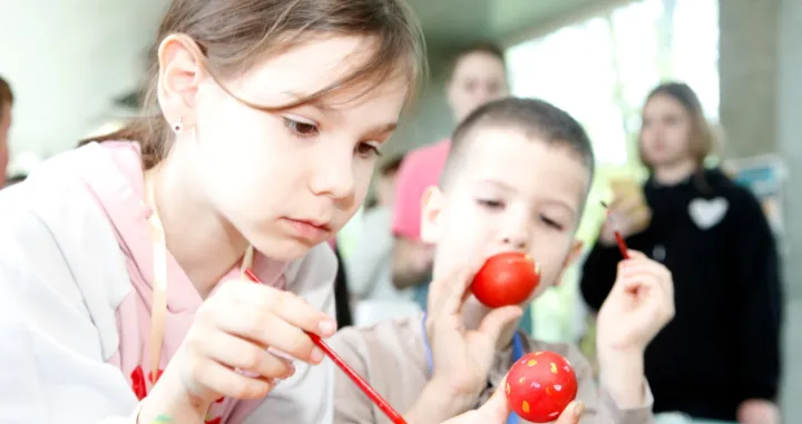 Farbanje jaja za Vaskrs - Banjaluka/