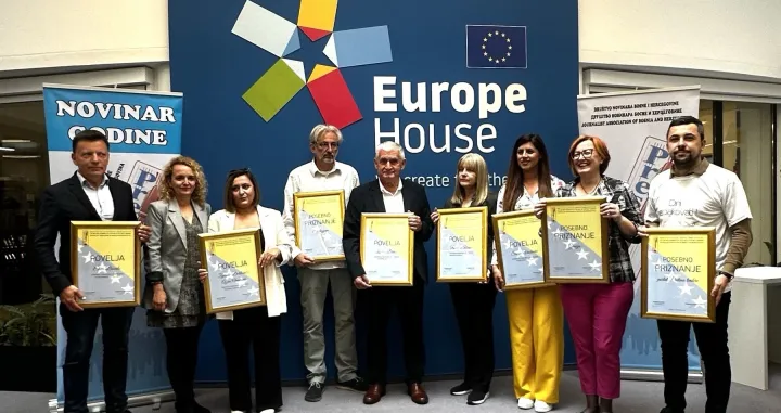 DN BiH dodjela novinarskih nagrada Svjetski dan slobode medija 03.05.2024_/