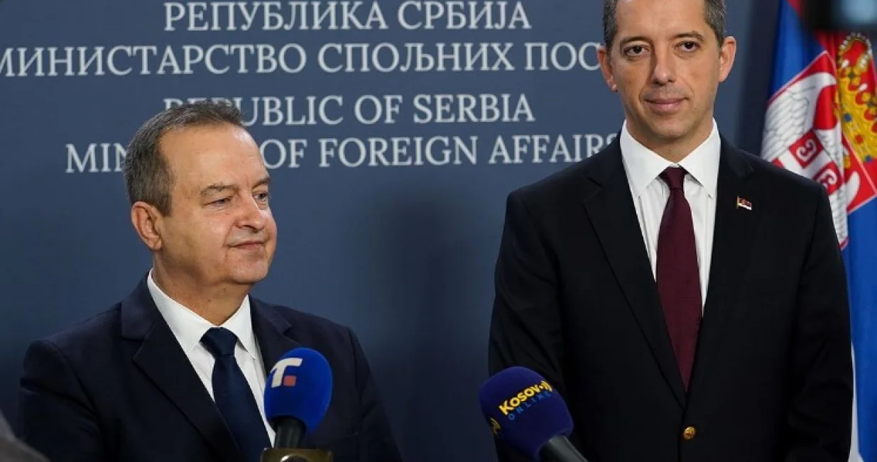 Ivica Dačić i Marko Đurić/Nezavisne novine/Tanjug/