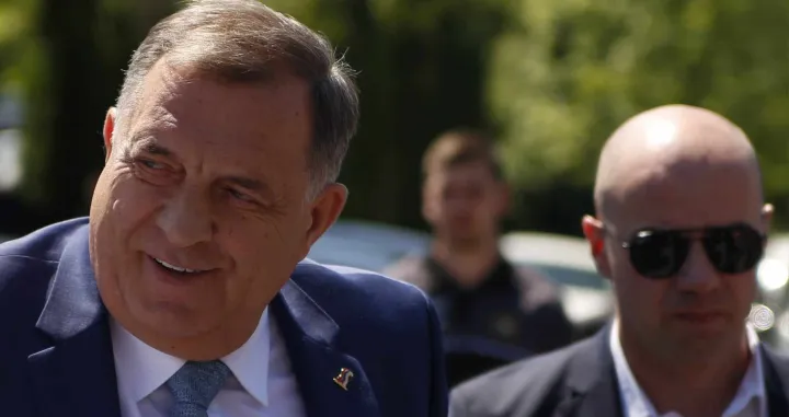 Milorad Dodik dolazak na sud/Damir Deljo/