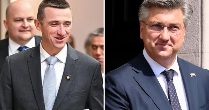 Ivan Penava i Andrej Plenković/