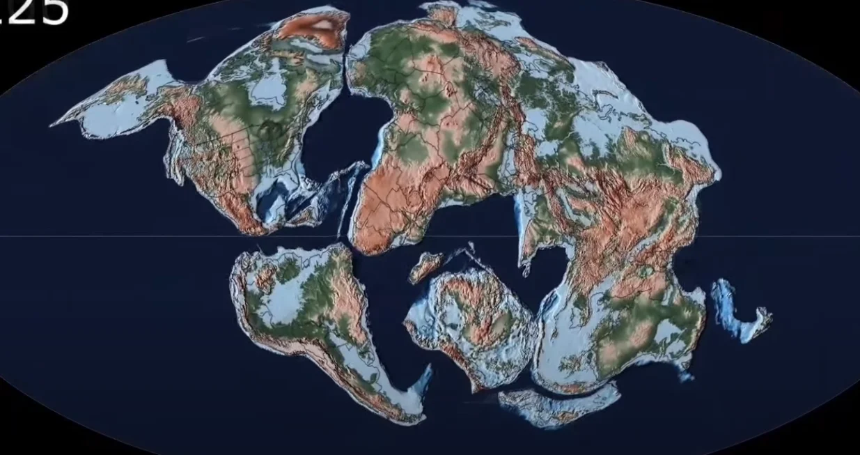 novi superkontinent planeta zemlja/