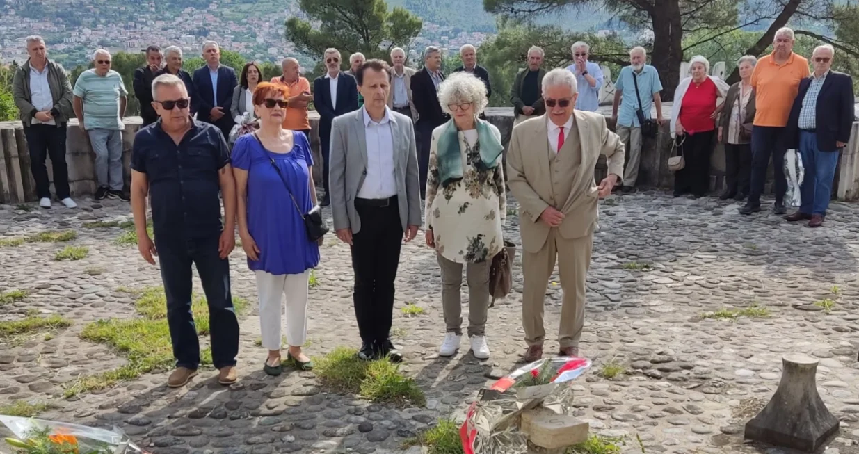 Obilježen 9. maj, Dan borbe protiv fa&scaron;izma, Partizansko spomen-groblje u Mostaru/Rse