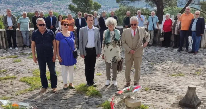 Obilježen 9. maj, Dan borbe protiv fašizma, Partizansko spomen-groblje u Mostaru/Rse