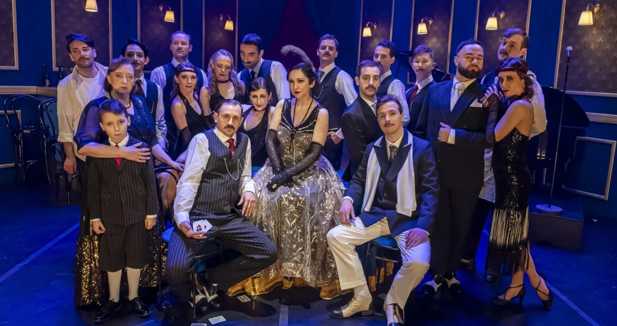 Akteri jazz opere "Blue Monday"/