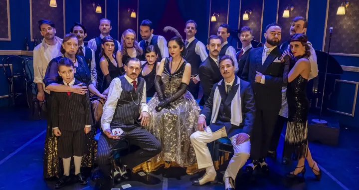 Akteri jazz opere "Blue Monday"/