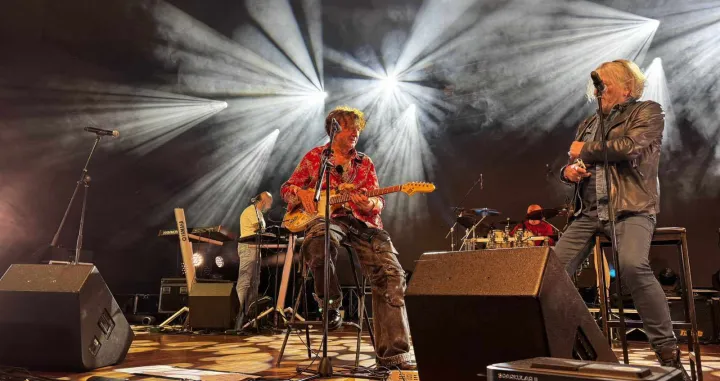 Bijelo Dugme Dom mladih proba uoči koncerta/Oslobođenje