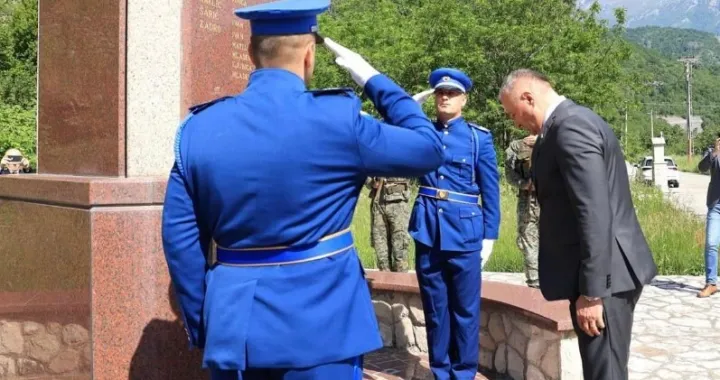 Zukan Helez, odavanje počasti hrvatskim civilima ubijenim u Grabovici/