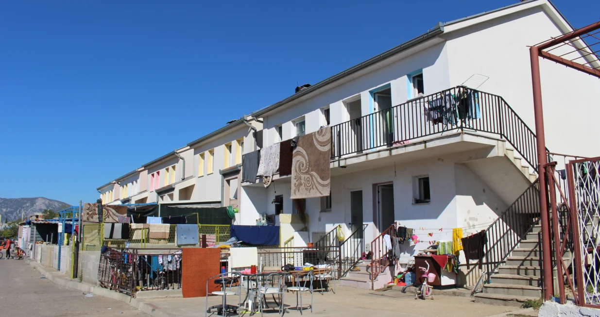 Romsko naselje na Bi&scaron;ću Polju u Mostaru/Samra Tufek