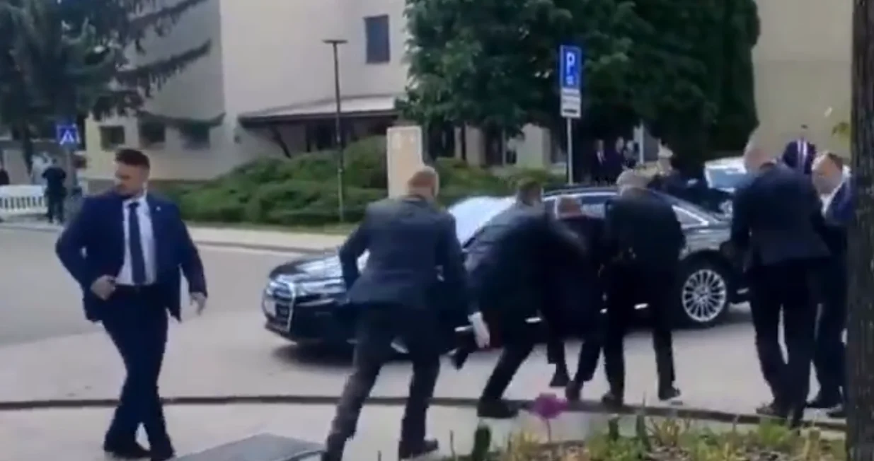 Atentat na slovačkog premijera Roberta Ficoa/Screenshot