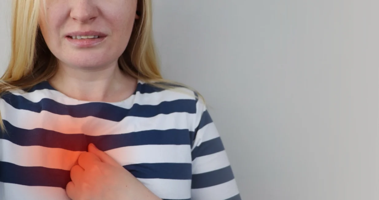 aritmija ilustracija/