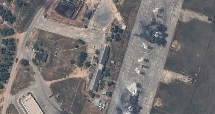 snimci aerodroma belbek, uni&scaron;teni avioni/ X/