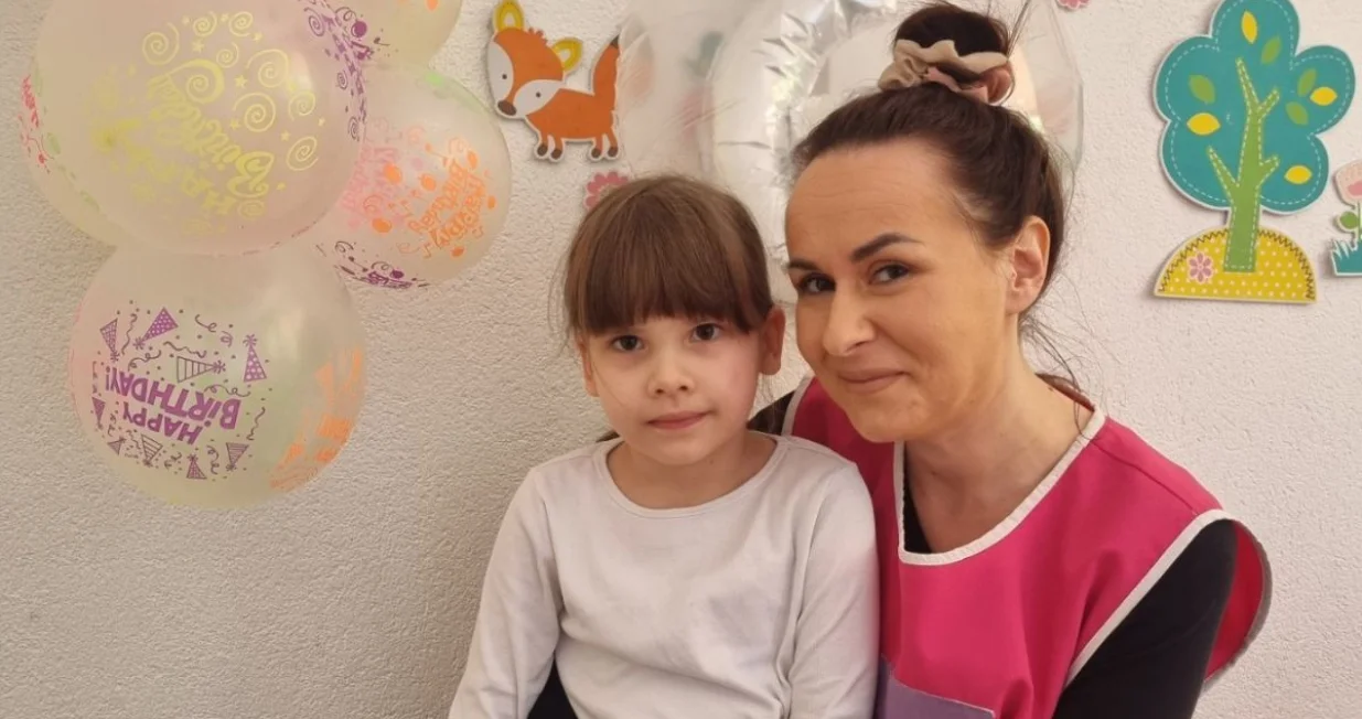 Dalila Glibo u zeničkom vrtiću je proslavila u aprilu šesti rođendan/Porodični Album