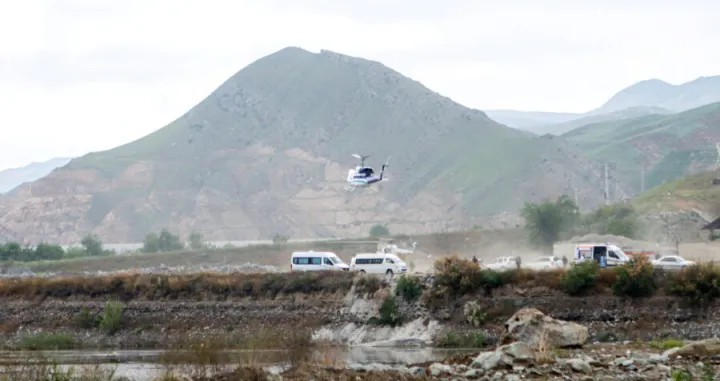 pad helikoptera iranskog predsjednika/