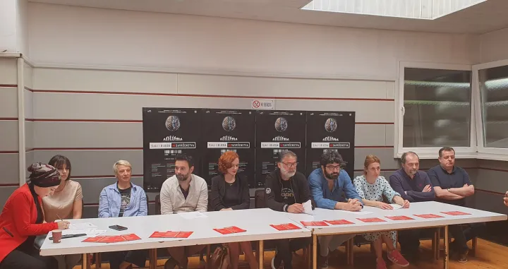 Detalj sa press konferencije u BNP Zenica/