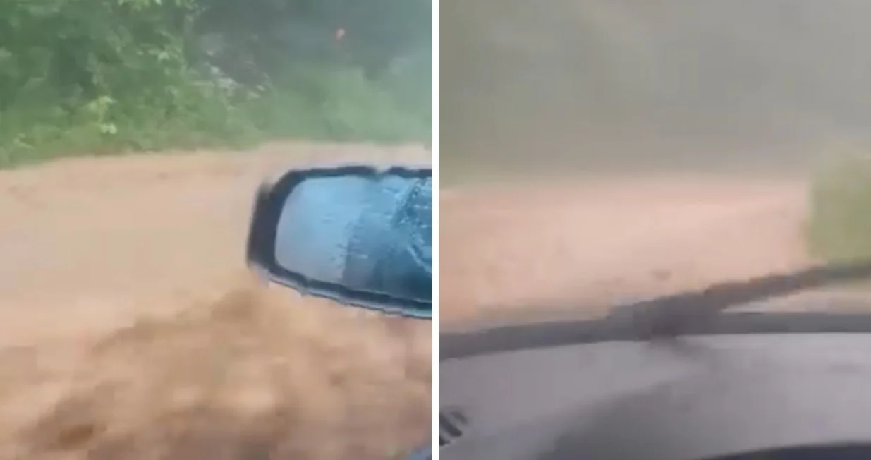 I u Srbiji jako nevrijeme/ Facebook/