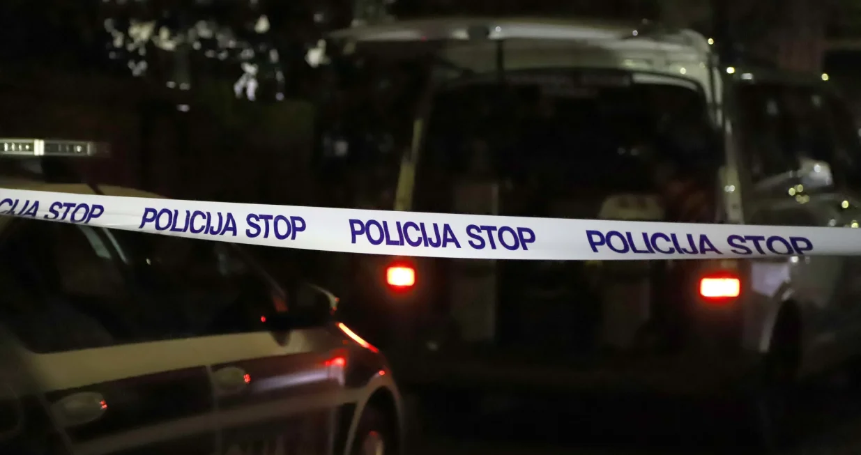 Ulica Smaila &Scaron;ikala sarajevsko naselje Boljakovo saobraćajna nesreća u kojoj je poginuo pje&scaron;ak./Senad Gubelić