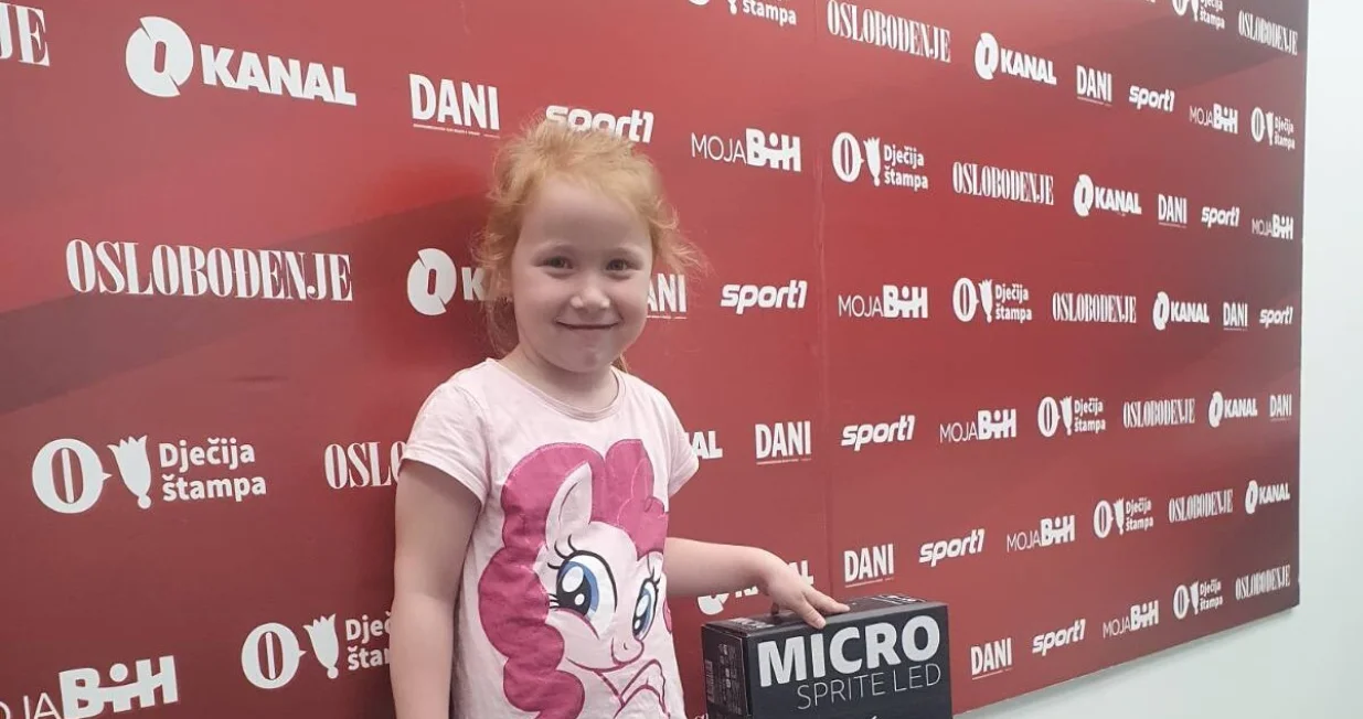 Esma Begić je dobitnica jedne od glavnih nagrada u nagradnoj igri Dječije štampe/