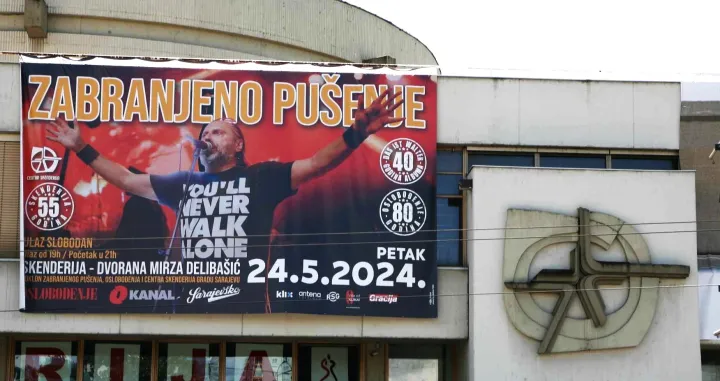 Koncert Zabranjenog pu&scaron;enja, dvorana Mirza Deliba&scaron;ić, Skenderija, Sarajevo/Damir Deljo