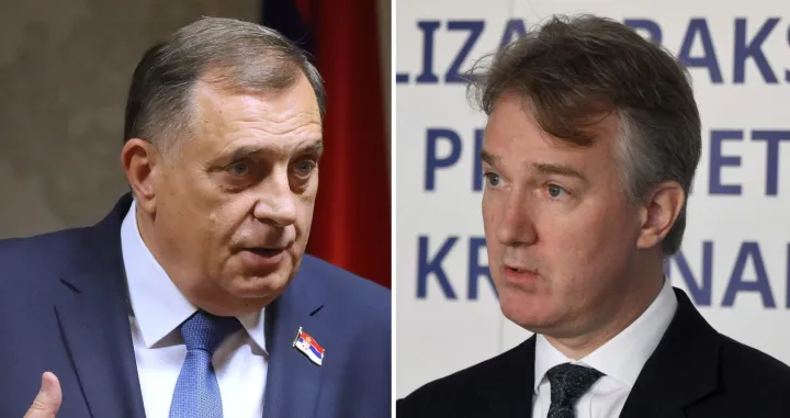 Milorad Dodik, Julian Reilly/Oslobođenje