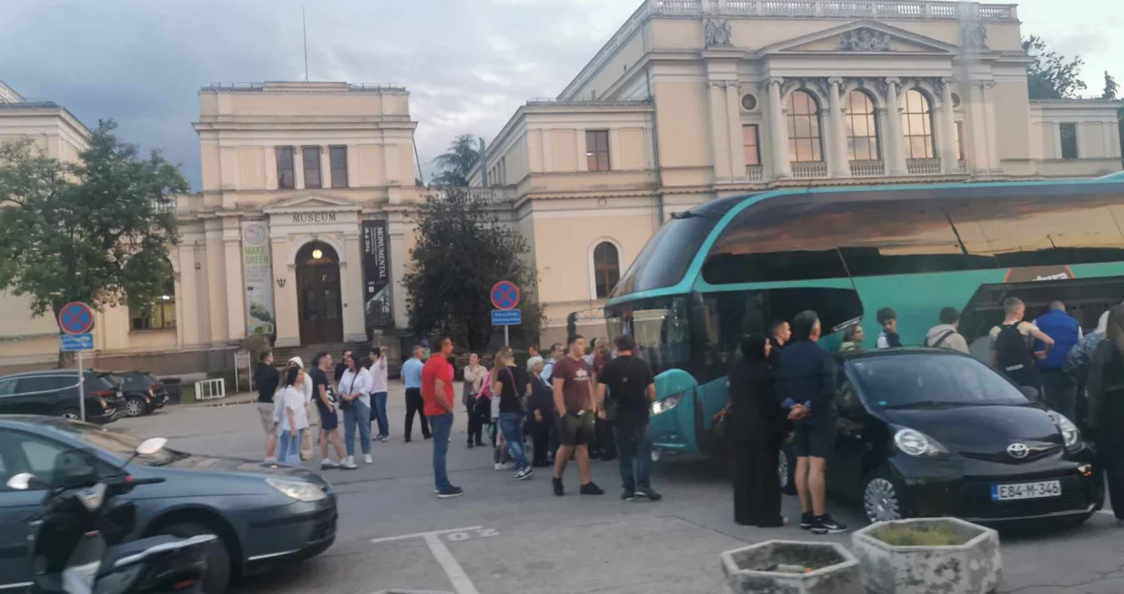 Sukob se desio kod Zemaljskog muzeja/ Čitatelj/