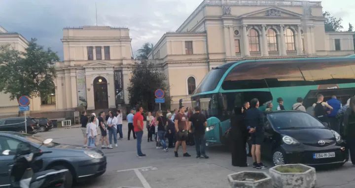 Sukob se desio kod Zemaljskog muzeja/ Čitatelj/