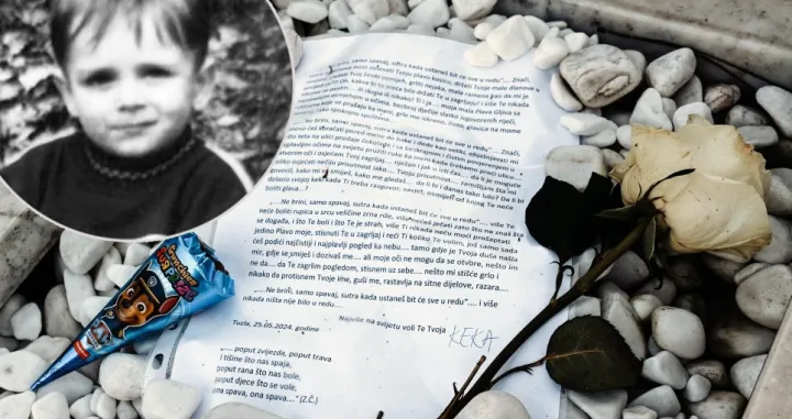 Sandro kalesić dirlljivo pismo/