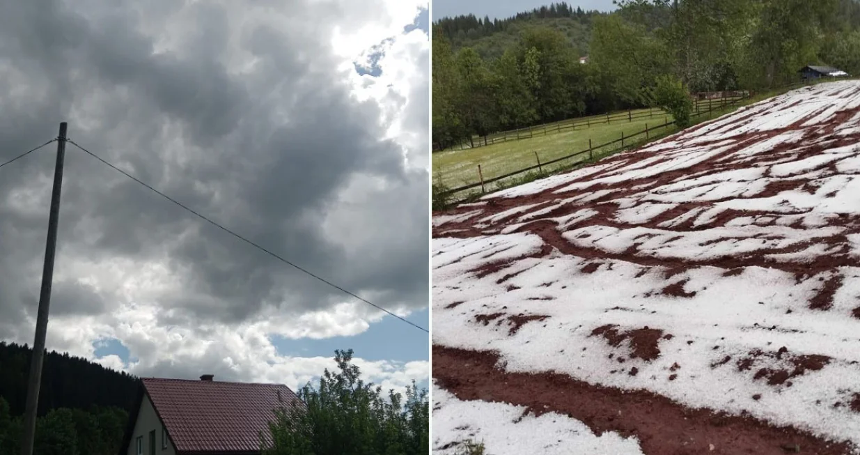 Prethodnih dana nije nedostajalo kiše, grad je uništio usjeve.../ Ilustracija/