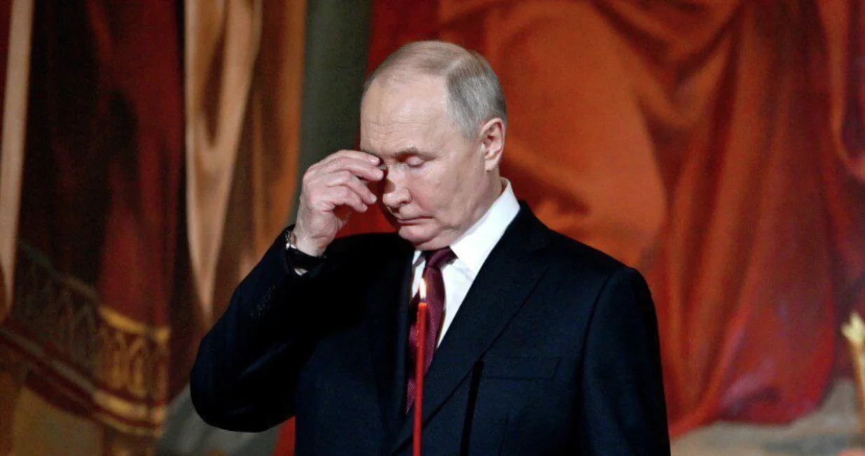 Vladimir Putin u hramu/