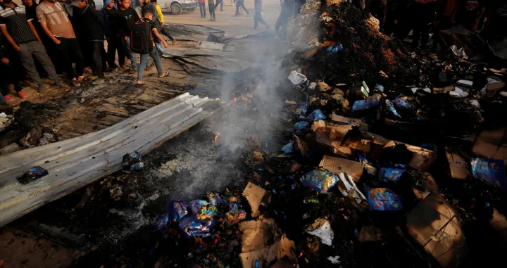 Napad Izraela na šatore u izbjegličkom kampu u Rafahu, ubijeno je najmanje 40 osoba/Anadolija