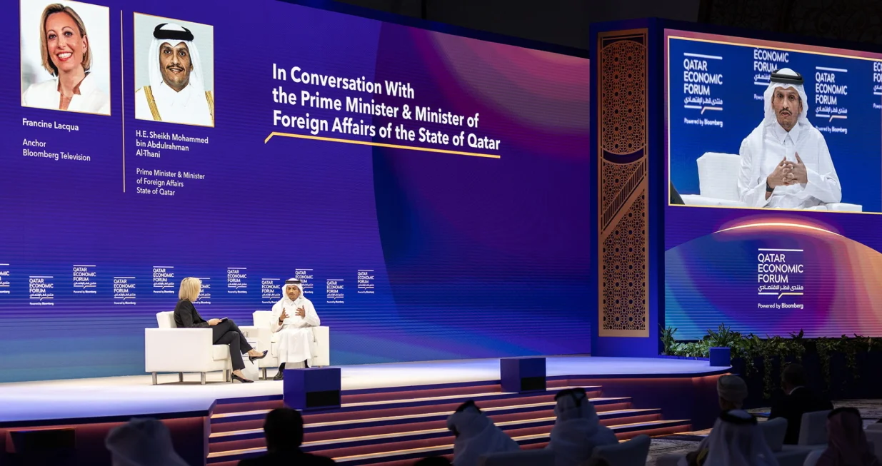 Četvrto izdanje Qatar Economic Forum 2024, pod pokroviteljstvom Bloomberga, i u saradnji sa Media City Qatar, održalo se u Dohi u periodu od 14. do 16. maja/
