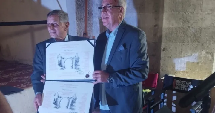 Gutma je dobio nagradu Mostar Peace Connection/Facebook/