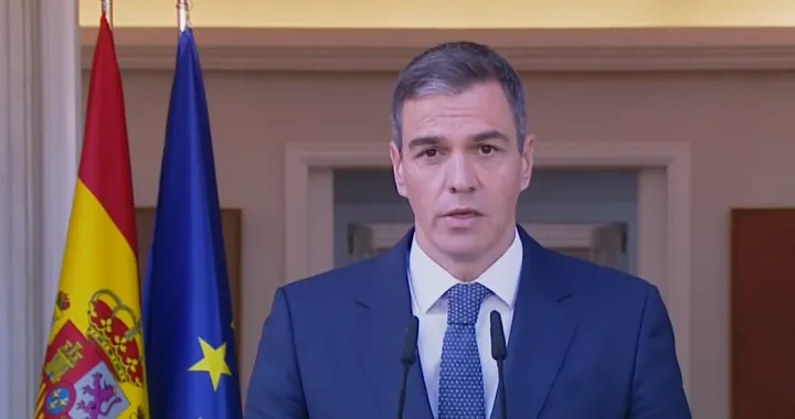 Pedro Sanchez, obraćanje naciji, Španija priznaje Palestinu/Screenshot