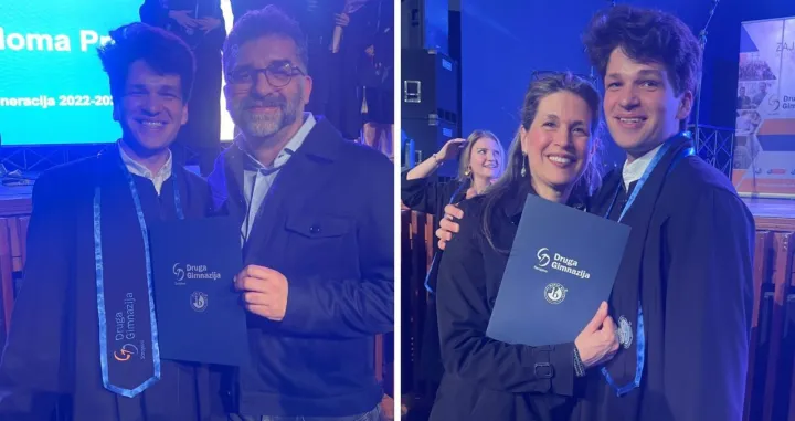 Orhan Tanović sa roditeljima/ Instagram/