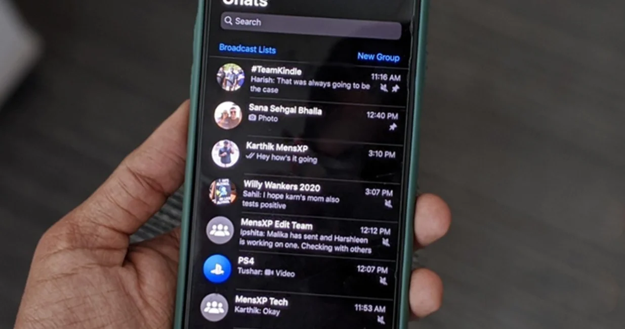 WhatsApp novi dizajn/