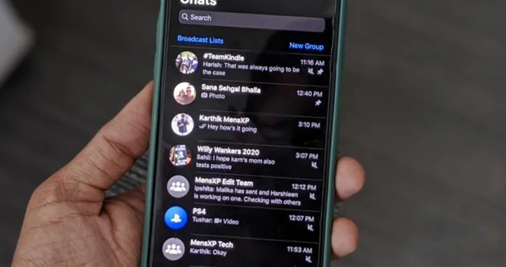 WhatsApp novi dizajn/