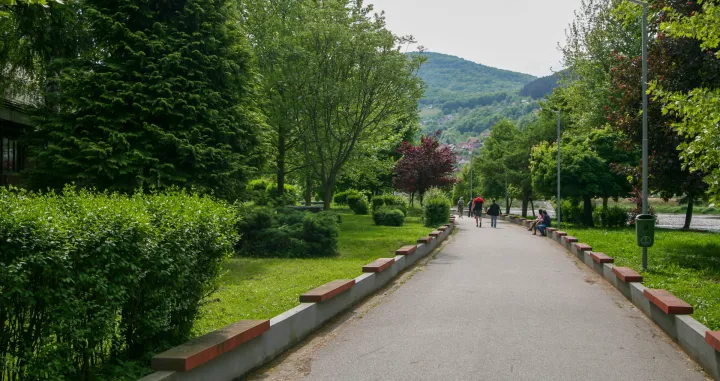 Omladinska ulica u Goraždu/Damir Deljo